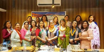 लायन्स क्लब अफ पोखरा पिस टाउन मा केसिमाया नेपाली