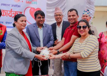 सृजना बिकास केन्द्र द्धारा रत्तदान