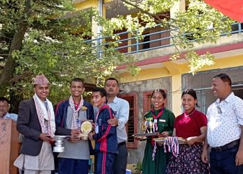 पोखरा महानगरपालिका वडा नं १० बाल क्लब को आयोजनामा  बक्तृत्वकला प्रतियोगिता