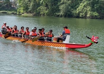 पोखरामा चिनियाँ ड्रागन रेस फेस्टिभलको तयारी