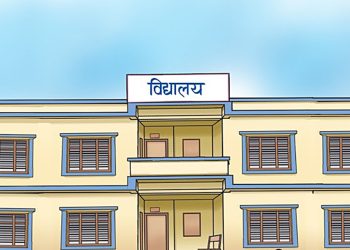 विद्यार्थीमा ठेउला देखिए पछि आठराईको विद्यालय एक साता बन्द