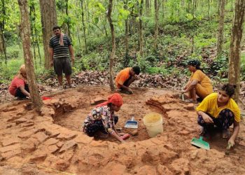 कोलीय गणराज्यको दरबार क्षेत्रमा  प्राचीन इनार भेटियो