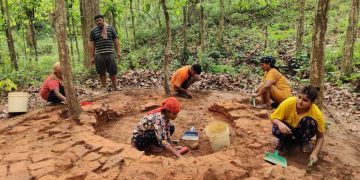 कोलीय गणराज्यको दरबार क्षेत्रमा  प्राचीन इनार भेटियो