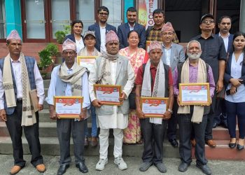 पोखराका उत्कृष्ट कृषकलाई सम्मान