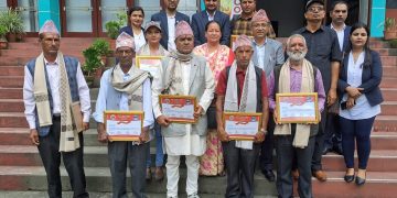 पोखराका उत्कृष्ट कृषकलाई सम्मान