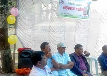 पोखरा सृजनाचोकमा सार्वजनीक शौचालय