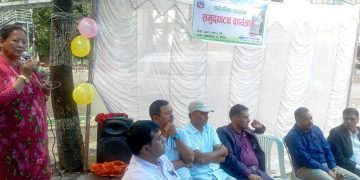 पोखरा सृजनाचोकमा सार्वजनीक शौचालय