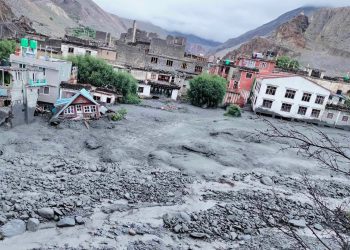 कागबेनीमा बाढीले भौतिक संरचनामा ठुलो क्षति