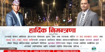 पोखरामा स्मार्ट सडक बत्ती उद्दाटन