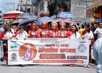 पोखरामा बाघजात्रा सुरु
