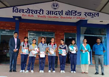 विन्ध्येश्वरी आदर्श स्कुलमा वादविवाद तथा संवाद कार्यक्रम सम्पन्न