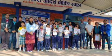 विन्ध्येश्वरी आदर्श स्कुलमा शुक्रबारीय विविध कार्यक्रम सम्पन्न