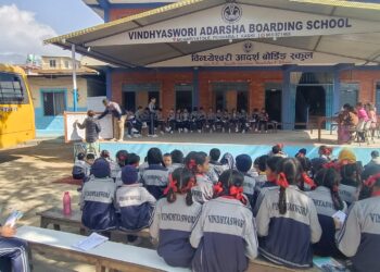 विन्ध्येश्वरी आदर्श स्कुलमा  विविध कार्यक्रम सम्पन्न