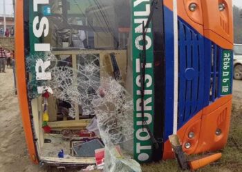 तनहुँमा बस दुर्घटना, ६ जना चिनियाँ पर्यटक घाइते