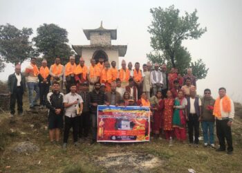 कश्यप तपोधाममा गुरुहरुको एक महिने ध्यान समापन, रुद्राभिषेक तथा गुरुहरुबाट आशिर्वचन ग्रहण कार्यक्रम सम्पन्न