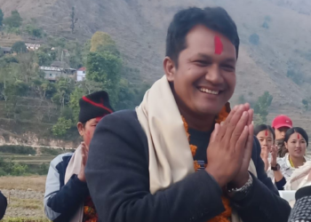 गाउँपालिका अध्यक्षले  राजीनामा दिने घोषणा