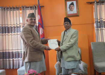 गण्डकीका मुख्यमन्त्री पाण्डेले दिए राजीनामा