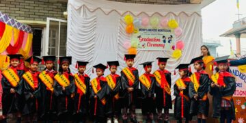 मेरील्यान्ड किड्स मन्टेश्वरीमा दीक्षान्त समारोह सम्पन्न