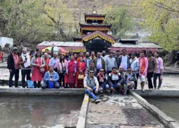 कपडा व्यवसायी एसोसिएसन कास्कीको अवलोकन भ्रमण सम्पन्न