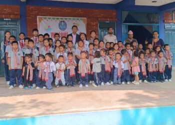 विन्ध्येश्वरी आदर्श स्कुलमा स्कुल क्याप्टेन चयन