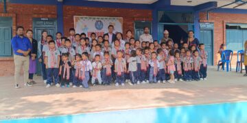 विन्ध्येश्वरी आदर्श स्कुलमा स्कुल क्याप्टेन चयन