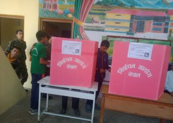 विन्ध्यवासिनी मा.वि.मा चुनावी रौनक, मतदान मार्फत क्याप्टेन र सह क्याप्टेन चयन