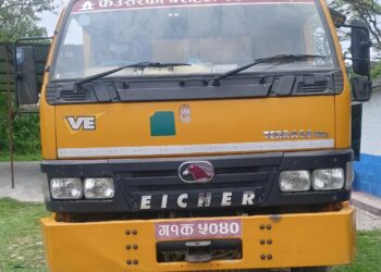 नदीजन्य पदार्थ चोरीनिकासी गर्ने टिप्पर नियन्त्रणमा