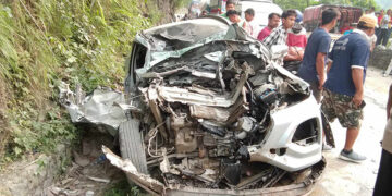 फिस्लिङ दुर्घटना  उपचारका क्रममा कारका चालकको ज्यान गयो