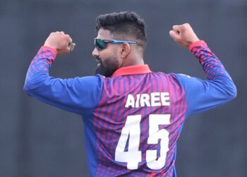 आईसीसी टी (२०) अलराउन्डर वरियतामा दीपेन्द्रसिंह छैटौं स्थानमा उक्लिए