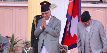 प्रधानमन्त्री ओलीद्वारा शपथ ग्रहण, २२ सदस्यीय मन्त्रिपरिषद् विस्तार