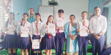 विन्ध्येश्वरी आदर्श स्कुलमा नेपाली हिज्जे प्रतियोगिता सम्पन्न