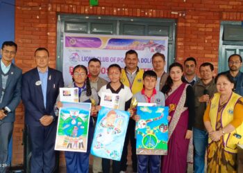 विन्ध्येश्वरी आदर्श बोर्डिङ स्कुलमा पिस पोष्टर प्रतियोगिता सम्पन्न