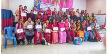 वडा स्तरीय महिला सिप विकास तथा क्षमता अभिवृद्धि तालिम सम्पन्न