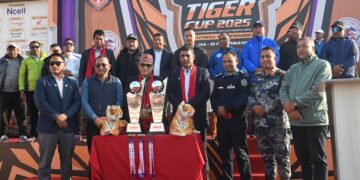 टाइगर कपको ट्रफि अनावरण, भोलि बिहान १० बजे पहिलो खेल