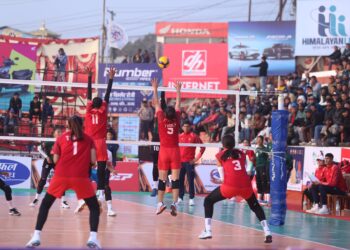 टाइगर कप भलिबलः भिजिबिलिटी कम हुँदा स्थगित भयो आर्मी र आयोजक टोलीबिचको खेल