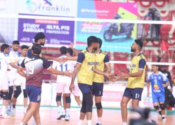 टाइगर कप भलिबलः साविक विजेता हेल्प नेपालमाथि भारतको सुनिल भलिबल क्लबको जित