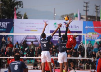 टाइगर कप भलिबलः गण्डकी प्रदेश पुलिससँग पराजित