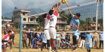 माछापुच्छ्रे –९,सिधिङमा साविक वडा स्तरीय खुल्ला पुरुष भलिबल प्रतियोगिता हुने