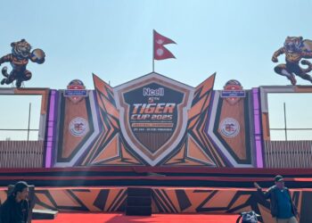 टाइगर कप भलिबलको पहिलो खेल एपिएफ र ट्राभल इन्क्वारीबिच हुने
