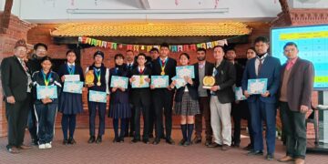 कुमुदिनीमा अन्तर विद्यालय स्तरीय हाजिरीजवाफ