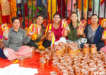 पोखरा कोटीहोम महायज्ञमा भोलि ११ हजार विशाल शोभा कलश यात्रा हुने
