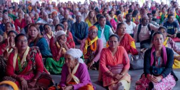 कोटीहोममा हजार कन्याको पूजा र हजार ज्येष्ठ नागरिकलाई सम्मान गरिँदै