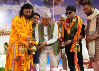 गण्डकीमा कोटिहोममा १ हजारभन्दा बढी कन्या पूजन र ज्येष्ठ नागरिक सम्मानित भक्तजनको भिड थेग्न आयोजकलाई हम्मे हम्मे