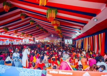 एकै दिन झन्डै एक लाख भक्तजनले कोटिहोमको दर्शन गरे