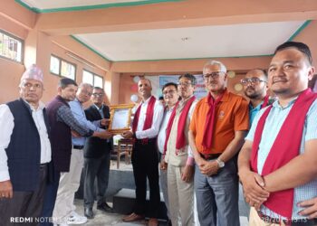 बिन्ध्याबासिनी माध्यमिक विद्यालय बरपाटन, पोखरा २ मा कम्प्युटर हस्तान्तरण कार्यक्रम सम्पन्न