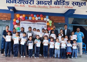 विन्ध्येश्वरी चित्रकला प्रतियोगिता कार्यक्रम सम्पन्न