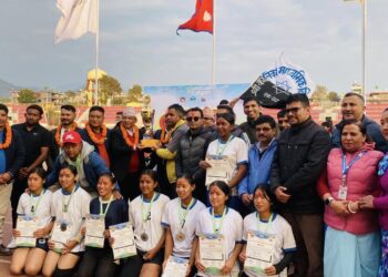 कालिका मावि रामबजारलाइ १७ पदक सहीत १६औँ राष्ट्रपित रनिङ शिल्ड