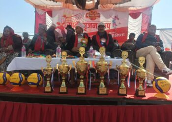 सातौँ सृजना कप प्रतियोगिता सम्पन्न छात्र छात्रा दुबै तर्फको उपाधी शान्त मा.वि.भकुण्डेलाइ