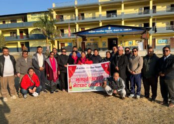 कालिका मा. बि. रामबजारमा भू.पू. बिद्यार्थी भेला सम्पन्न