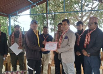 रोटरी क्लब अफ  पोखरा लेकसाइडको लेकसाइडमा रक्तदान